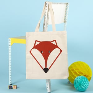 Image of Mr Fox Deluxe Tote Bag