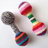Anne Claire Petit Classic Crochet Baby Rattle