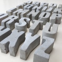 Image 1 of Concrete letters