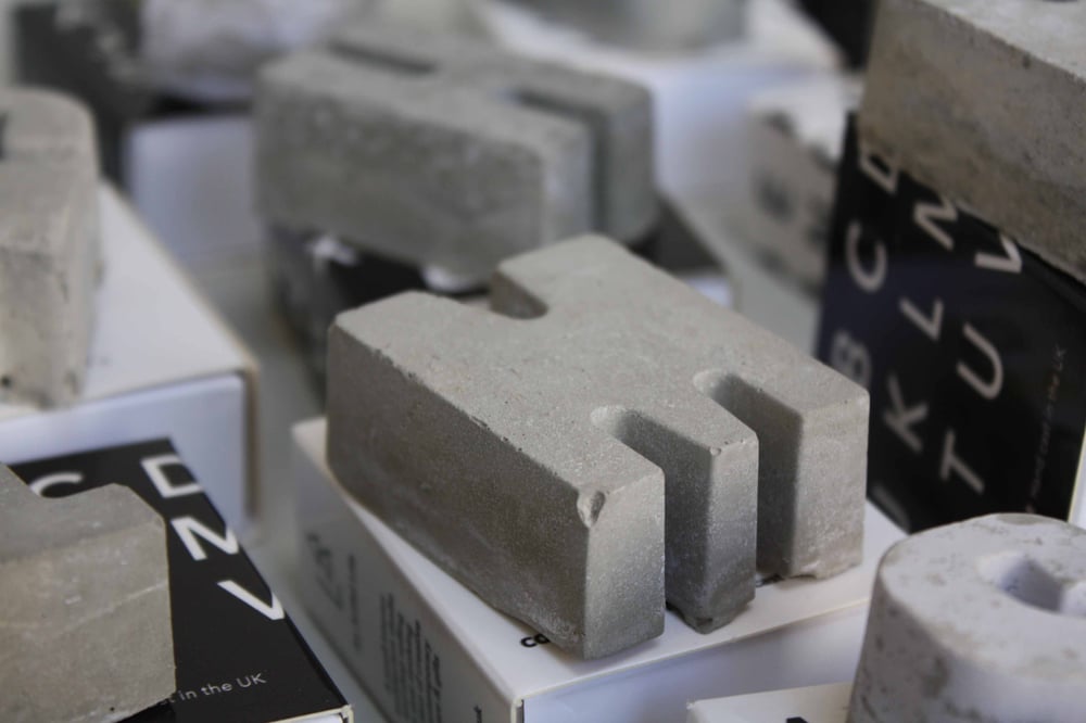 Image of Concrete letters