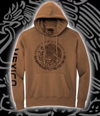 Image 2 of SADDLE BROWN MEXICO HOODIE 