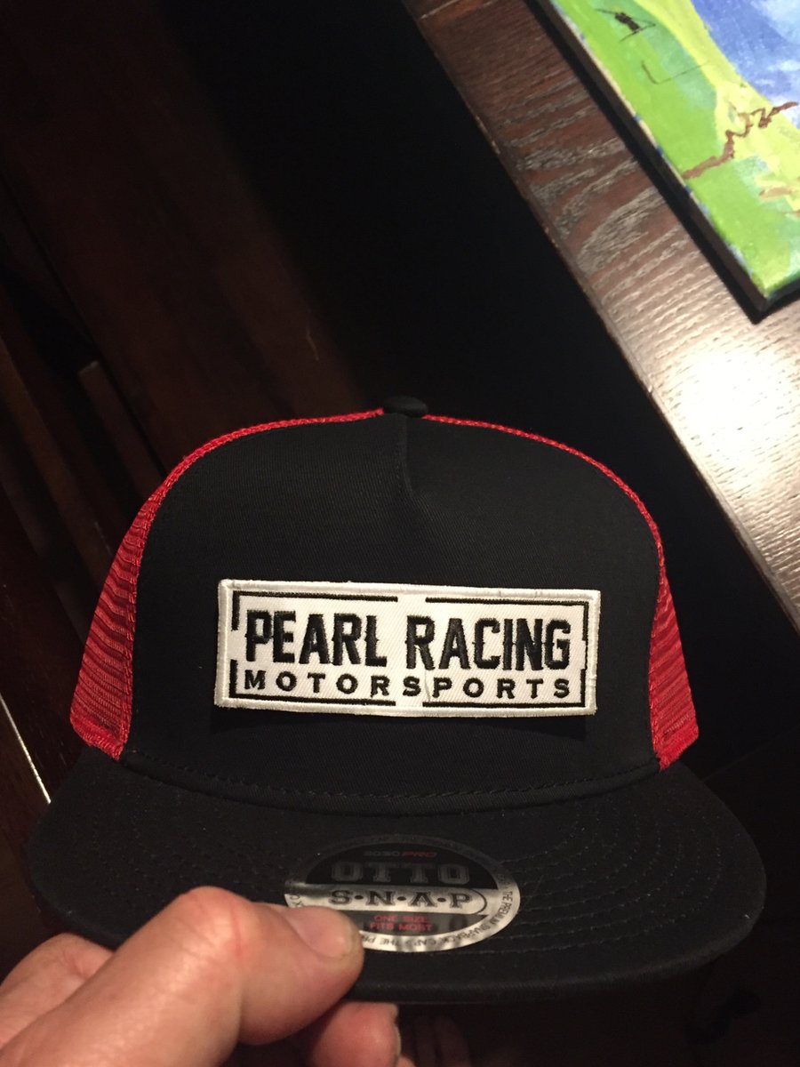 Black red hat / pearlracingmotorsports