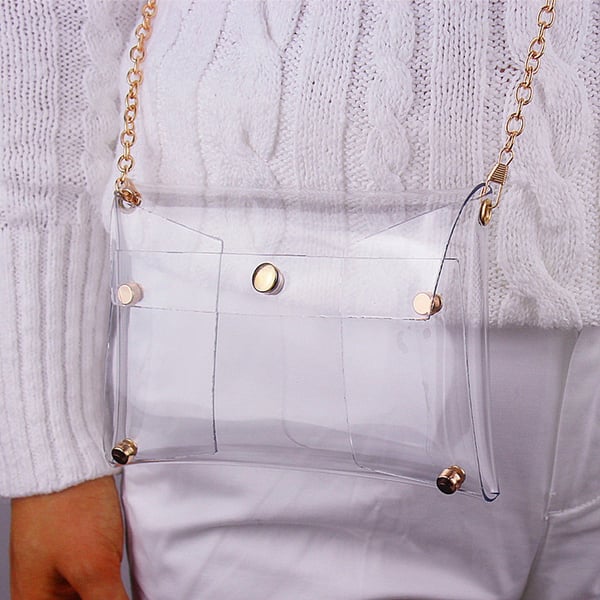 Image of Stadium Approved Clear Purse