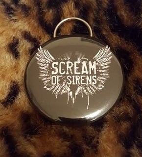 Image of Scream of Sirens bottle opener keyring