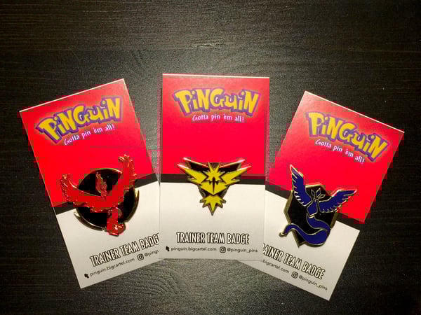 Image of Pokémon GO Team Pins