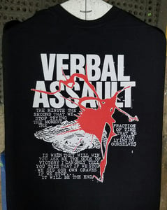 Image of Verbal Assault "Never Stop" T-Shirt