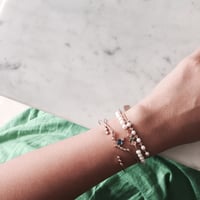 Image 4 of Renee Pearl Bead Bracelet