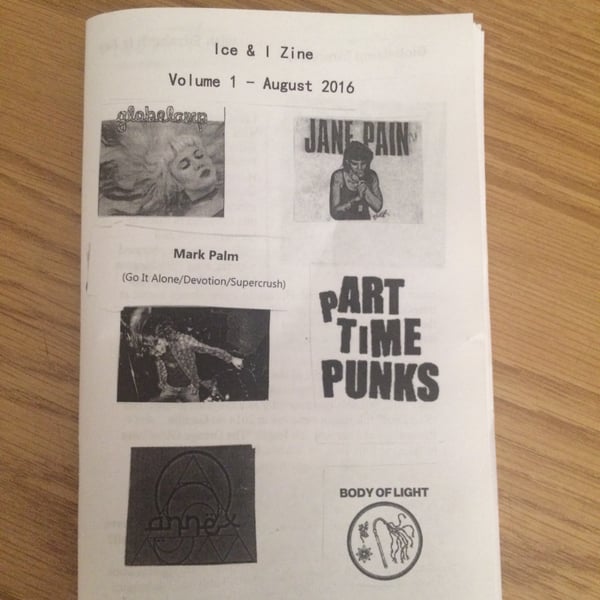 Image of Ice and I Zine Volume 1 - August 2016