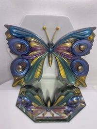 Image 2 of Handcrafted Resin Butterfly Wall Decor