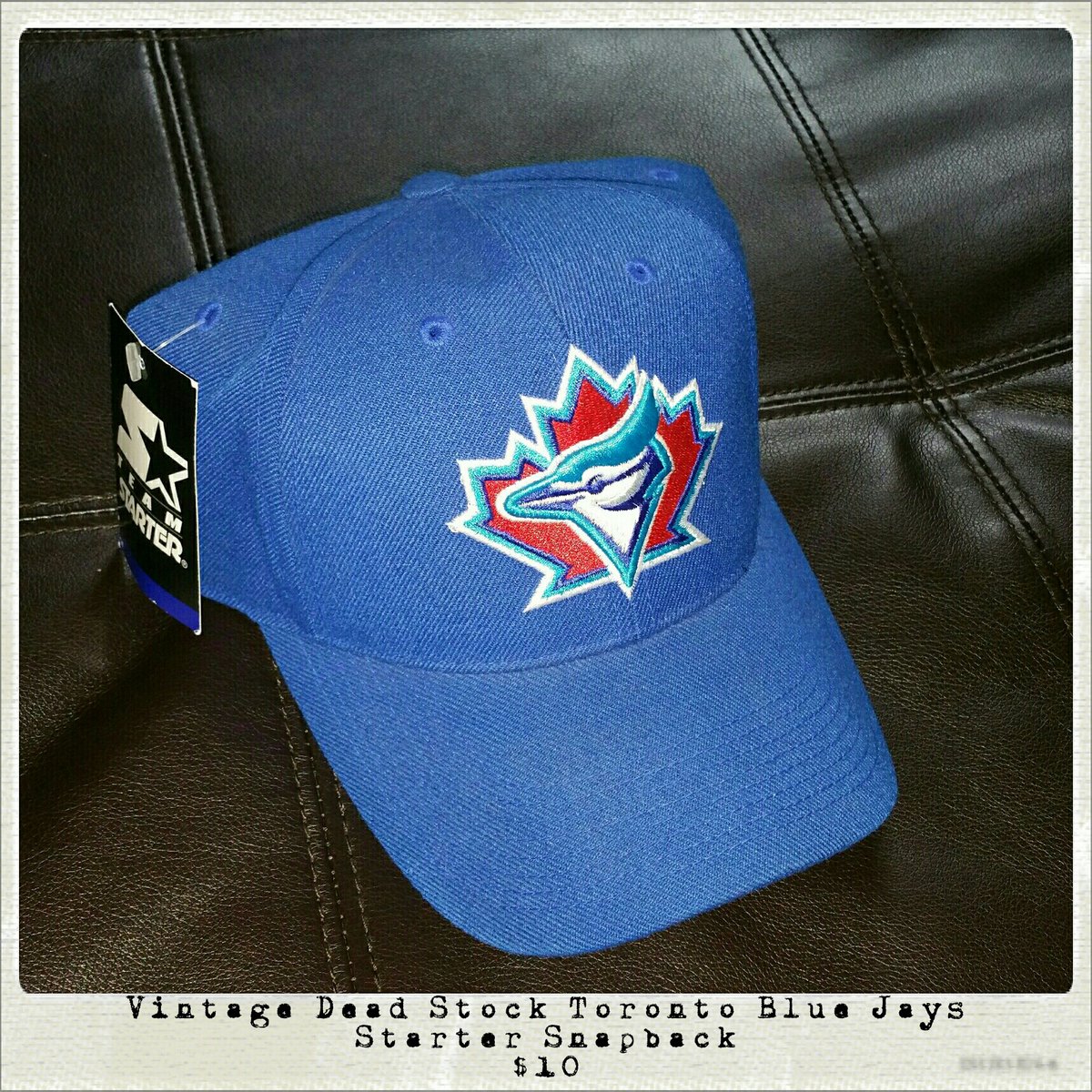 VINTAGE SHIT ONLY — Vintage Starter Toronto Blue Jays Snap Back Hat
