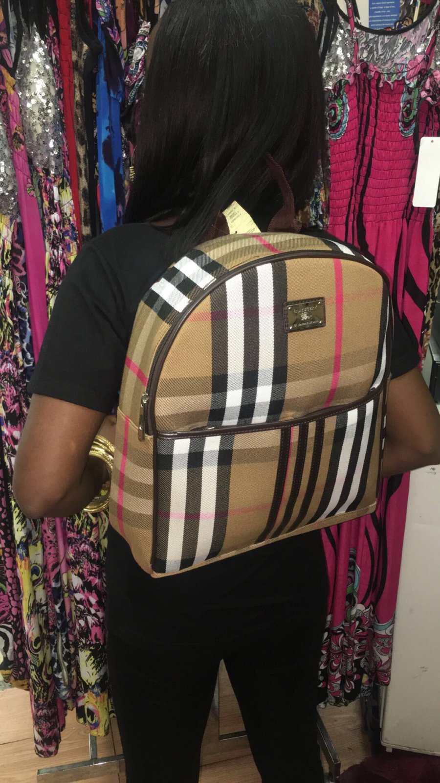 Shop With The Plug — Burberry book bag