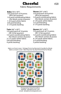 Image 2 of Cheerful Quilt Pattern - PDF Version