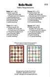 Hello Washi Quilt Pattern - PDF Version