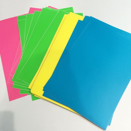 Color Eggshell Paper Sheet
