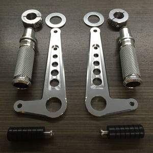 Image of Universal Rearsets Silver