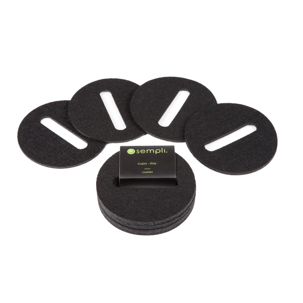 Image of Cupa-Stay Coasters Black