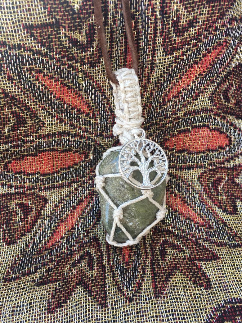 Image of Aventurine Hemp Wrap