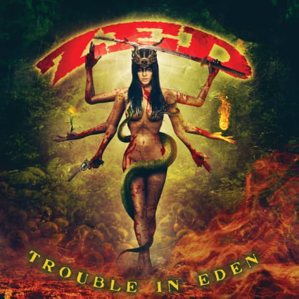 Image of ZED - Trouble in Eden (Black Armageddon Limited Vinyl LP)