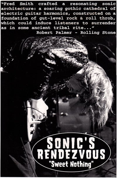 SONIC'S RENDEZVOUS - SWEET NOTHING (CD) | Orchide Records