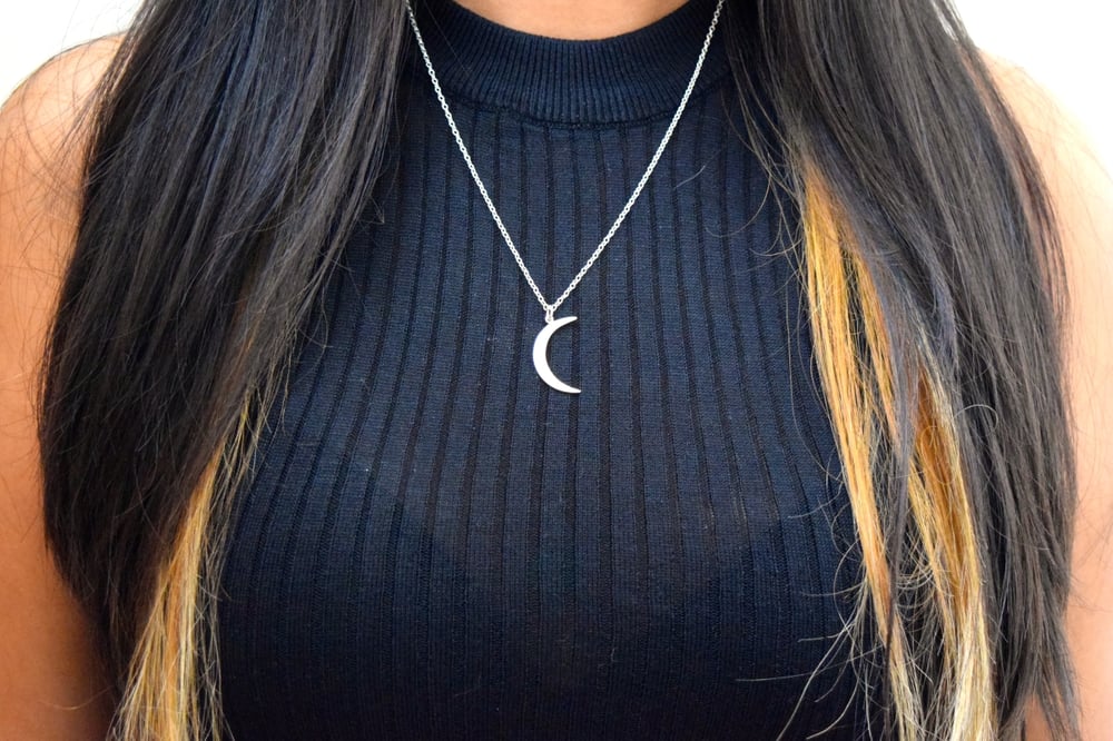 Image of The Crescent Moon Necklace