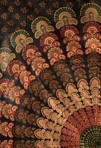 Image 2 of Calming Mandala Tapestry