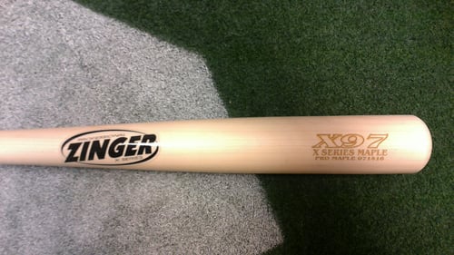 Image of X97 - 3 Bat Pack - All Natural Pro Maple w/ Ink Dot