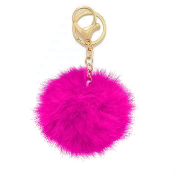 Image of Fur Keychain Ball - 8 Colors To Choose