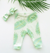 Baby + Toddler Palm Frond Organic Leggings 