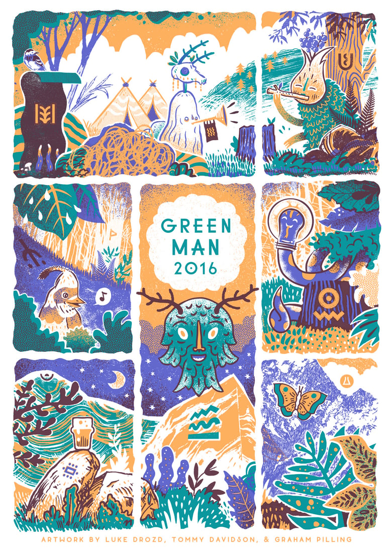 Image of Green Man Festival 2016 Poster