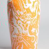Image 3 of YIN YANG DRAGON VASE 
