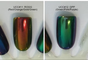 Image of Ultra Chameleon Chromes (DRY PIGMENT FORM) 1, 2, 5 and 10 gr.<p> 13 Colors Available