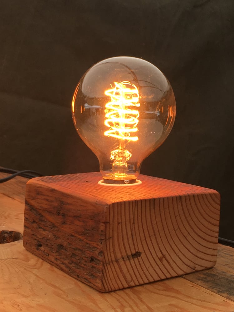 Image of Small block lamp