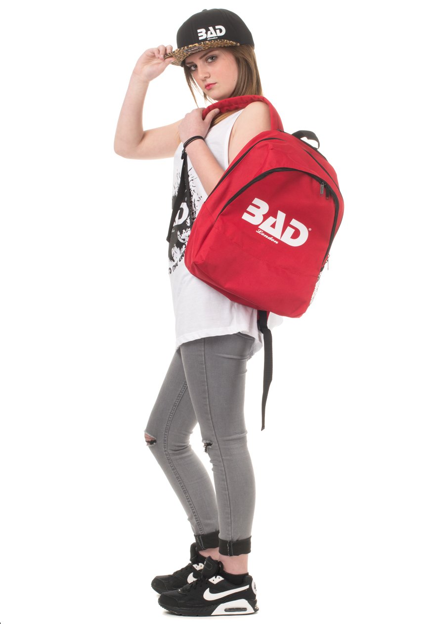 Bad Clothing London Premium Backpack Urban Streetwear and fitness fashion 