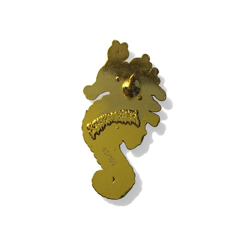 Image of Crayon Ponyfish pin