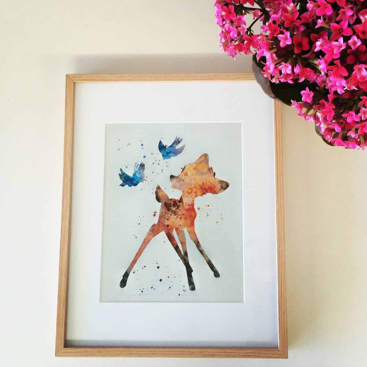 Image of Bambi Watercolour Print ✨