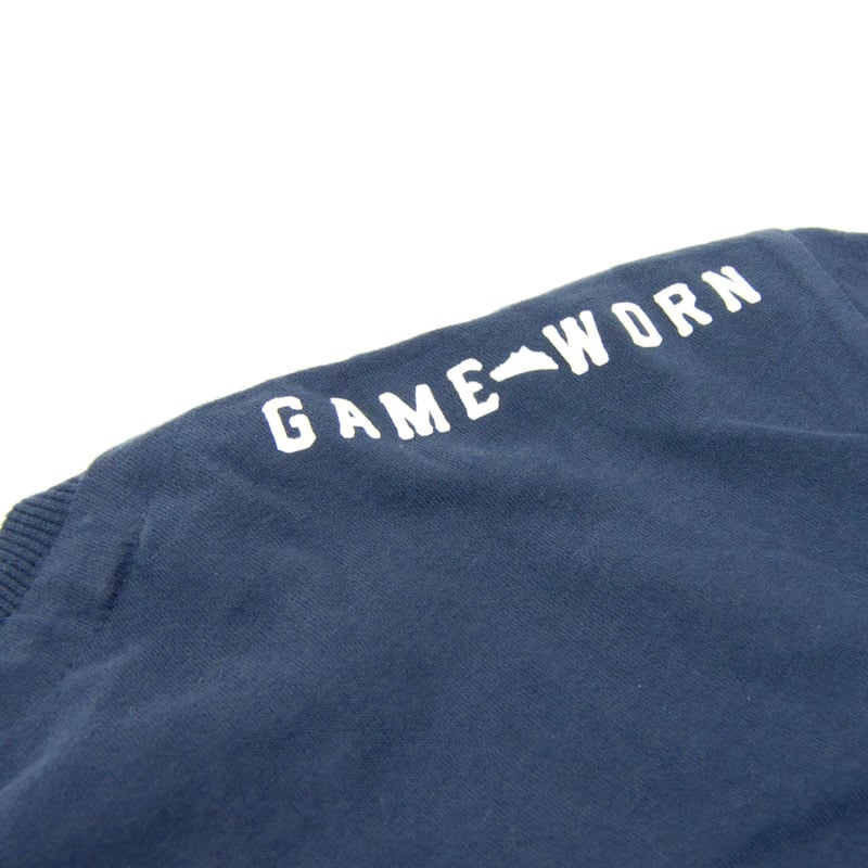 GAME-WORN T-Shirt G-W Print Vintage Navy & White | GAME-WORN Clothing®