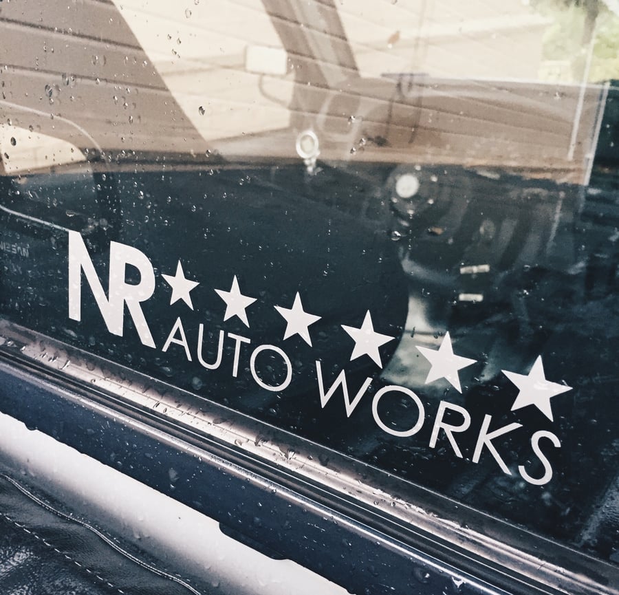 Image of NR Auto Works decal