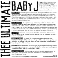 Image 3 of (thee ultimate) BABY J - Looking for a Sign → 7" ep