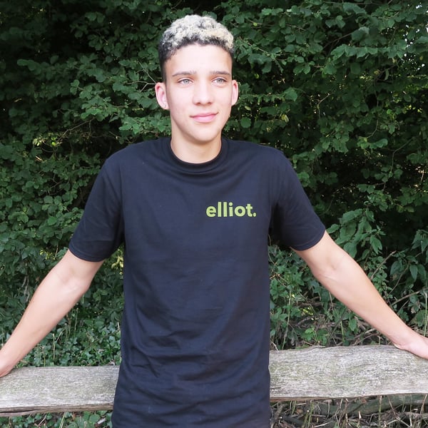 Image of S/M/L Black 'elliot' T