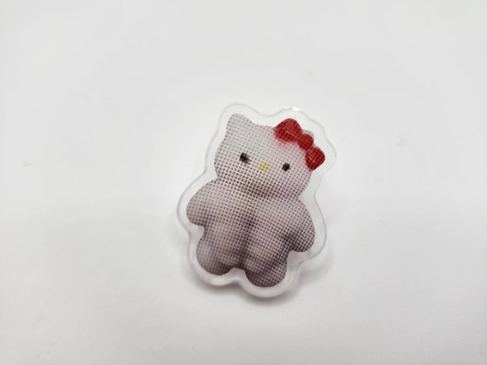 Image of Buff Beebo Acrylic Pin 