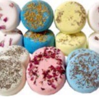 Floral Bath cakes