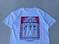 Image 2 of 90s BUTTWEISER TEE / SIZE MEDIUM