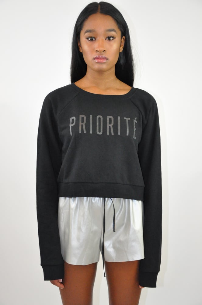 Image of Cropped Sweatshirt