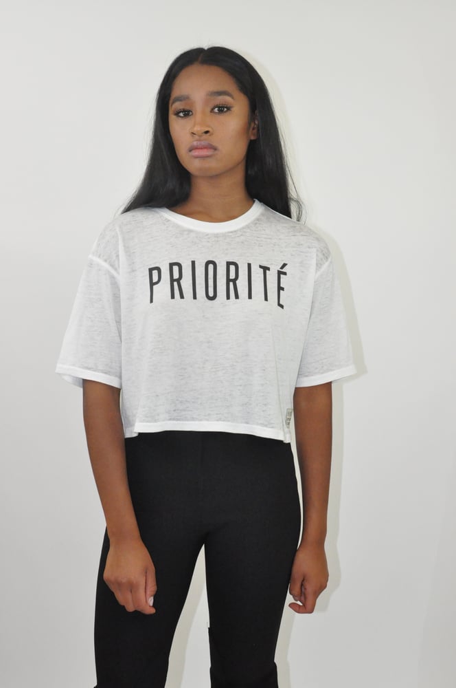 Image of Cropped Loose Tee