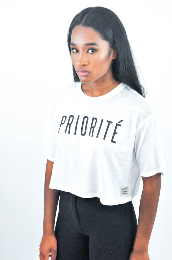 Image of Cropped Loose Tee