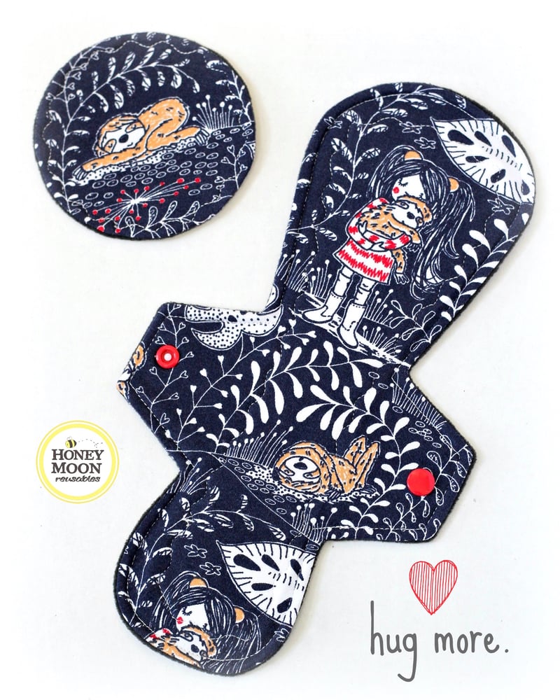 Image of MADE TO ORDER More Hugs cloth pad (moderate absorbency)