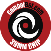 Image of 39mm (1.5") Custom CombatBet Chips - Minimum Order is 100 Chips