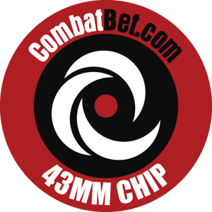 Image of 43mm (1.7") Custom CombatBet Chips - Minimum Order is 100 Chips