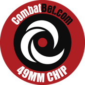 Image of 49mm (1.9") Custom CombatBet Chips - Minimum Order is 50
