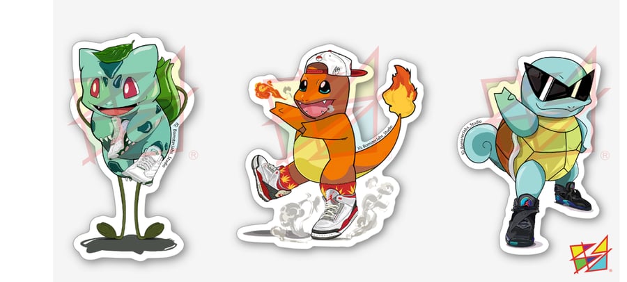 Image of Stay ToOoned Sticker Set #3